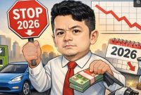 Ekosistem kendaraan listrik (Electric Vehicle/EV) di Indonesia tengah berada di persimpangan jalan krusial. Di tengah pertumbuhannya yang disebut bagai keajaiban, pemerintah berencana menghentikan pemberian insentif sektor ini. Desain: Syahda-Suara.com