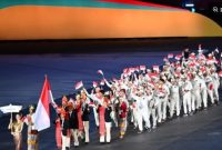 Indonesia Kemas 91 Emas di SEA Games 2025 Sukses Lewati Target Awal. [ANTARA FOTO/Nova Wahyudi/sgd/foc] 