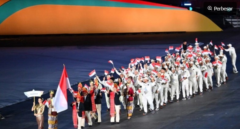 Indonesia Kemas 91 Emas di SEA Games 2025 Sukses Lewati Target Awal. [ANTARA FOTO/Nova Wahyudi/sgd/foc] 
