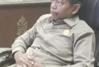 Ketua Fraksi Karya Indonesia Raya (F-KIR) DPRD Kabupaten Barito Utara, Tajeri.(Suara Dayak.Com/Hendrik)