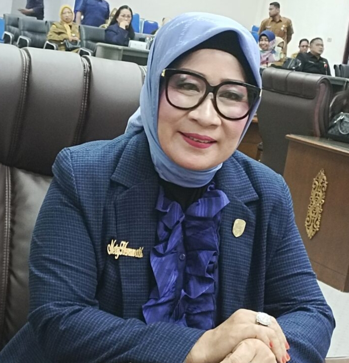 Ketua Komisi I DPRD Kabupaten Barito Utara (Fraksi Demokrat/Nas-Dem) Nety Herawati.(Ist)