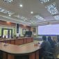 Sekretaris Dinas Komunikasi, Informatika, Persandian dan Statistik Provinsi Kalimantan Tengah Tuty Sulistyowatie saat memberikan sambutan