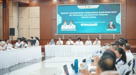 Dinas Pendidikan Provinsi Kalimantan Tengah melaksanakan Rapat Koordinasi (Rakor) Pengawas SMA, SMK, dan SKH se-Kalimantan Tengah Tahun 2026