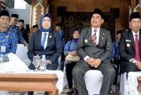 Ketua DPRD Kabupaten Barito Utara (Partai Demokrat), Mery Rukaini, menghadiri perayaan HUT KORPRI di Muara Teweh, Senin (1/12/2025).(Foto : Dok Setwan)