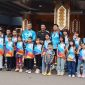 Foto bersama Wakil Bupati Barito Utara Felix Sonadie Y Tingan dan atlet dan ofisial dari Batara Swimming Club (BSC) ke kejuaraan Tirta Samudra Sprint Challenge 2026 (Fun Swimming)  di Tanjung, Tabalong, Kalimantan Selatan, Jumat pagi, 30 Januari 2026. Foto: Istimewa