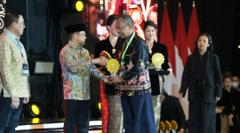 Foto Pemprov Kalteng berhasil meraih Penghargaan Universal Health Coverage (UHC) Award 2026 kategori Madya dalam ajang yang digelar di Jakarta International Expo (JIEXPO) Kemayoran