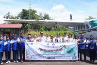 terus mendorong peningkatan konektivitas wilayah melalui pengembangan sektor transportasi udara.