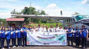 terus mendorong peningkatan konektivitas wilayah melalui pengembangan sektor transportasi udara.