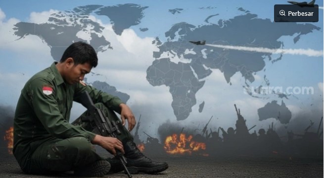 Ilustrasi WNI gabung militer asing. (Suara.com) 