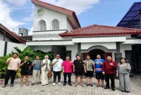 Rombongan anggota DPRD Kabupaten Barito Utara mengunjungi Asrama Mahasiswa Barito Utara di sela studi banding di Yogyakarta, Rabu (12/11/2025).(Ist)