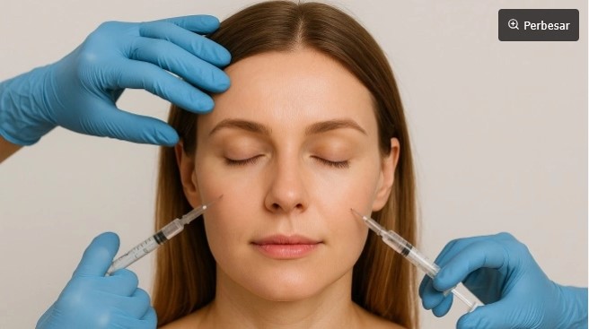Ilustrasi suntik botox [Chatgpt] 