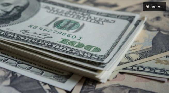 Ilustrasi Dolar AS. (Freepik) 