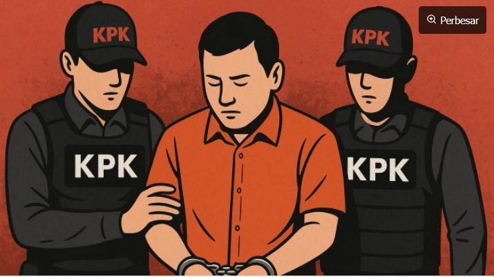 Ilustrasi OTT KPK. [ChatGPT] 