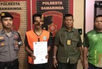 Gakkum Kehutanan Tangkap DPO Pelaku Tambang Ilegal di Bukit Soeharto. (ist) 