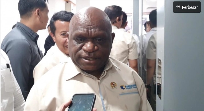 Menteri HAM Natalius Pigai. [Suara.com/Bagaskara] 