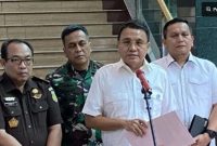 Juru Bicara Satgas PKH Barita Simanjuntak. (Antara/Rizka Khaerunnisa) 