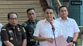 Juru Bicara Satgas PKH Barita Simanjuntak. (Antara/Rizka Khaerunnisa) 