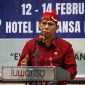 Staff Ahli Gubernur Kalteng Bidang Kemasyarakatan dan Sumber Daya Manusia Hamka, dalam membuka kegiatan Ceremonial Sastra Citra Abadi (SCA) Borneo Education. (12/2/26)