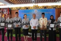 Pemkab Mura mendukung pelaksanaan Rapimkab I Persatuan Guru Republik Indonesia (PGRI) Kabupaten Mura yang digelar di Aula Cahai Ondhui Tingang, Gedung B kantor Bupati Mura, Rabu (11/2/2026)