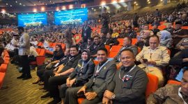 Ketua DPRD Barito Utara (Barut), Kalteng, Hj Merry Rukaini, turut menghadiri Rapat Koordinasi Nasional (Rakornas) Pemerintah Pusat dan pemerintah daerah seluruh Indonesia, acara digelar di Sentul International Convention Center, Bogor, pada Senin, 2 Februari 2026. Foto: Istimewa