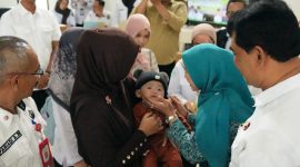 Ketua TP PKK Barito Utara (Barut), Kalteng, Hj Maya Savitri Shalahuddin mendampingi Bupati Barut, H Shalahuddin, bersama jajaran perangkat daerah setempat hadir pada kegiatan Musyawarah Perencanaan Pembangunan (Musrenbang) Kecamatan Lahei, Rabu, 4 Februari 2026. Foto: Diskominfosandi Barut