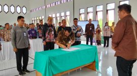 Wakil Bupati Barito Utara, Felix Sonadie Y Tingan, Musyawarah Perencanaan Pembangunan (Musrenbang) di Kecamatan Gunung Purei, Kamis, 5 Februari 2026. Foto: Istimewa