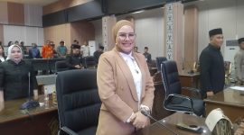 Anggota DPRD Barito Utara (Barut), Kalteng, Hj Sri Neni Trianawati. Foto: Aprie/1tulah.com