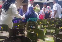 Kerja sama DPC Partai Gerindra Barut dengan PT Cahaya Barito Migas menyiapkan 400 elpiji 3 kilogram untuk ditebus murah masyarakat kurang mampu, yakni Rp 20 ribu per tabung. Foto: Aprie/1tulah.com