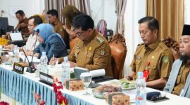 Bupati Barito Utara (Barut), Kalteng, H Shalahuddin, menghadiri secara langsung Musyawarah Perencanaan Pembangunan (Musrenbang) Kecamatan Teweh Tengah, Selasa, 10 Februari 2026. Foto: Istimewa
