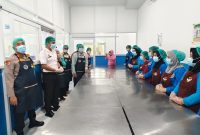Polres Barito Utara (Barut), Kalteng, turut menghadirkan dapur Satuan Pelayanan Pemenuhan Gizi (SPPG) yang diluncurkan serentak Presiden Prabowo Subianto, Jumat, 13 Februari 2026. Foto: Istimewa