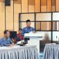 Wabup Mura Rahmanto Muhidin.dalam konsultasi publik rancangan awal RKPD 2027 yang digelar di aula kantor Badan Perencanaan Pembangunan, Riset, dan Inovasi Daerah Murung Raya (Bapperida), Kamis (19/2/2026).