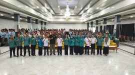Tim Penggerak Pemberdayaan Kesejahteraan Keluarga (TP-PKK) Barito Utara (Barut), Kalteng, bersama Detasemen Khusus 88 Anti Teror (Densus 88 AT) Polri menggelar sosialisasi pemahaman dan kewaspadaan terhadap paham radikalisme bagi anak dan remaja, di Gedung Balai Antang, Muara Teweh, Rabu, 25 Februari 2026. Foto: Istimewa