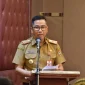 Plt. Sekda Provinsi Kalteng yang juga Kepala Bapperida Kalteng, Leonard S. Ampung. (MMC Kalteng)