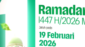 Pemerintah Tetapkan 1 Ramadhan 1447 H Jatuh 19 Februari 2026. Instagram @kemenag_ri