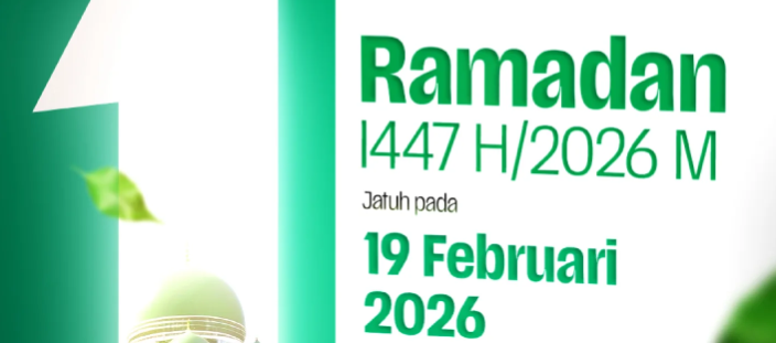 Pemerintah Tetapkan 1 Ramadhan 1447 H Jatuh 19 Februari 2026. Instagram @kemenag_ri