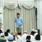 Staf Ahli Gubernur Bidang Pemerintahan, Hukum, dan Politik H. Darliansyah saat memberikan sambutan