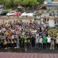 Pemerintah Kota Palangka Raya gelar Gerakan Indonesia ASRI (Aman, Sehat, Resik, Indah) dan kerja bakti di kawasan Pasar Mini Datah Manuah, Palangka Raya, Jumat (13/2/26). 
