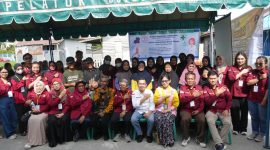 Wujud pengabdian kepada masyarakat, Pengurus Cabang Ikatan Apoteker Indonesia (PC IAI), dan UPTD puskesmas Bukti Hindu Kota Palangka Raya berkolaborasi  gelar layanan kesehatan gratis. (14/2/26)