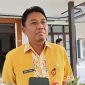 Asisten II Setda Barsel Yoga Prasetianto Utomo saat diwawancarai wartawan setelah acara usai, Kamis (12/2/2026). Foto. Alifansyah/1tulah.com
