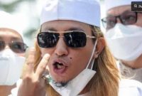 Habib Bahar bin Smith. (ANTARA Foto/Raisan Al Farisi) 