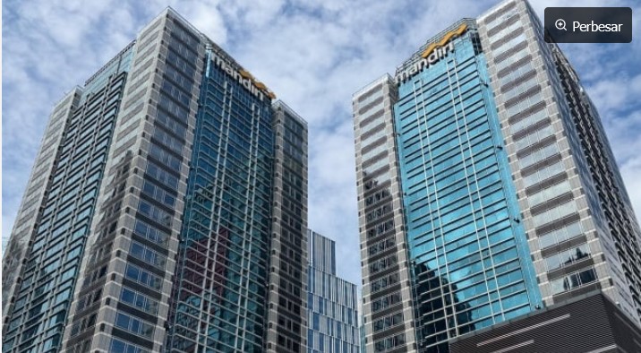 Gedung Bank Mandiri. (Dok: Bank Mandiri)