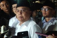 Ketua Harian DPP Partai Gerindra, Sufmi Dasco Ahmad. (Suara.com/Bagaskara) 