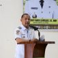 Eddy Raya Samsuri Bupati Barsel saat berpodato dalam acara forum perangkat daerah tahun 2026, bertempat di Aula kantor Bapperida, Rabu (25/2/2026). Foto. Alifansyah/1tulah.com