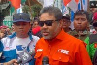 Presiden KSPI, Said Iqbal (Suara.com/Faqih) 