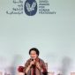 Presiden ke-5 RI sekaligus Ketua Umum PDI Perjuangan, Megawati Soekarnoputri, dalam forum internasional Majelis Persaudaraan Manusia Zayed Award 2026 di Abu Dhabi, UEA, Selasa (3/2/2026). [Foto: Tim media Megawati] 