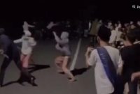 Ilustrasi perang sarung [ist] 