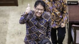 Menteri Keuangan (Menkeu) Purbaya Yudhi Sadewa membawa kabar sejuk bagi para Aparatur Sipil Negara (ASN), termasuk anggota TNI dan Polri. Pemerintah berencana mempercepat penyaluran Tunjangan Hari Raya (THR) 2026 pada awal bulan Ramadan. Foto Antara. 