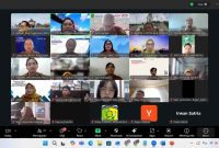 Plt. Kepala Biro Organisasi Setda Provinsi Kalimantan Tengah Betri Susilawati memimpin rapat kerja daring bersama Kepala Bagian Organisasi kabupaten/kota se-Kalimantan Tengah dalam rangka percepatan penataan kelembagaan BPBD Kalimantan Tengah. (3/3/26)