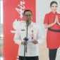 Plt. Sekretaris Daerah Provinsi Kalimantan Tengah Leonard S. Ampung melepas penumpang pada penerbangan perdana rute Palangka Raya–Pangkalan Bun maskapai Wings Air di Bandara Tjilik Riwut, Palangka Raya. Pembukaan rute ini diharapkan memperkuat konektivitas transportasi udara di Kalimantan Tengah. (11/3/26)