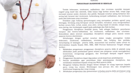 Surat Edaran Gubernur Kalteng Agustiar Sabran guna menciptakan lingkungan belajar yang lebih kondusif dan aman bagi siswa SMA, SMK, dan SKH.